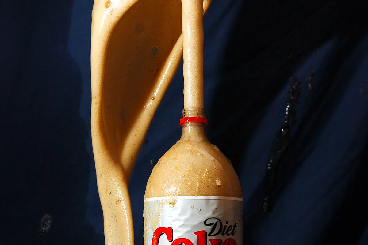 Coke & Mentos Experiment